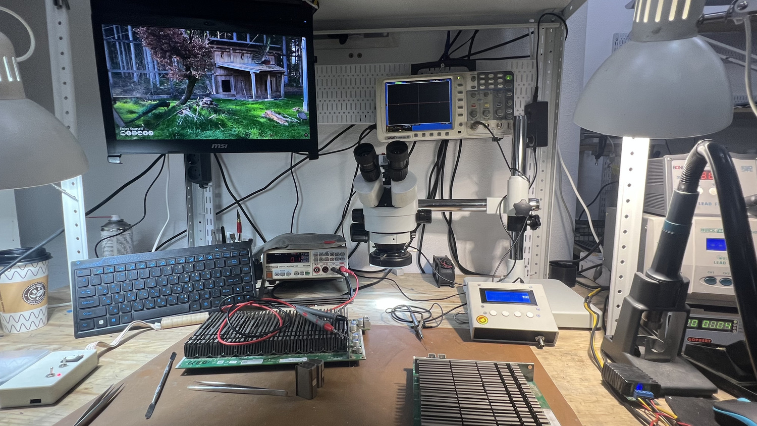 Рабочее место инженера Как починить асик